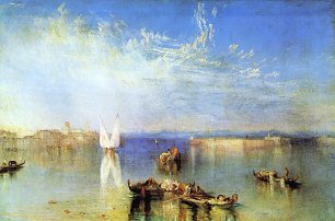 William Turner Campo Santo Venedig Wandbild