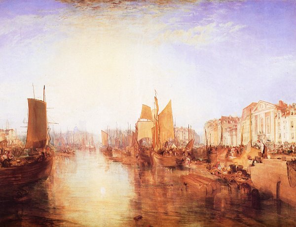 William Turner Der Hafen von Dieppe Changement de Domicile