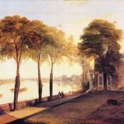 William-Turner-Der-Sitz-von-William-Moffatt-Esq-bei-Mortlake-Ein-Fruehsommermorgen