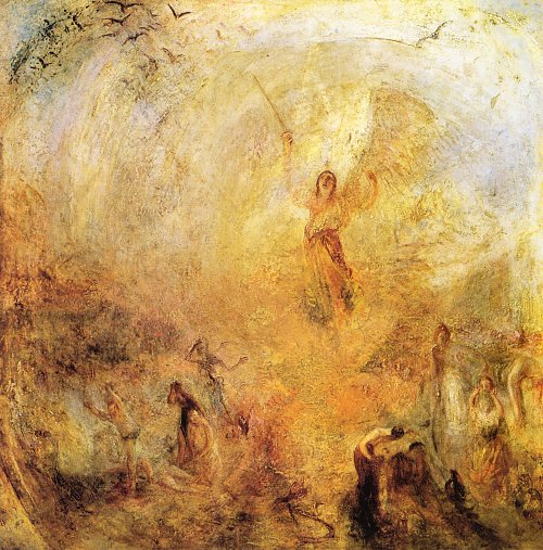 William Turner Der in der Sonne stehende Engel Wandbild