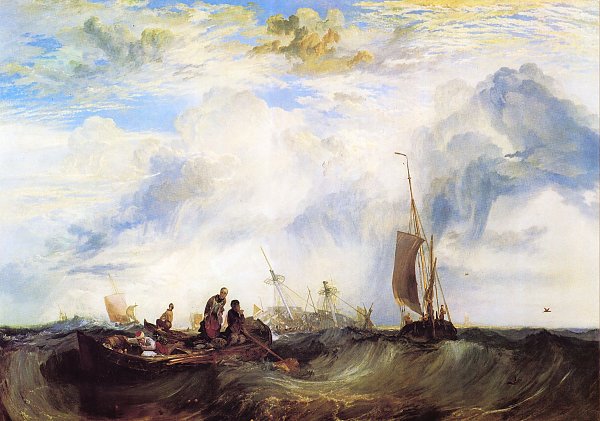 William Turner Die Muendung der Maas Wandbild