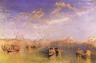 William Turner Giudecca la Donna della Salute und San Georgio Wandbild