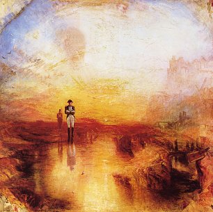 William Turner Krieg Das Exil und Rock Limpet Wandbild