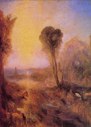 William Turner Merkur und Argus Wandbild