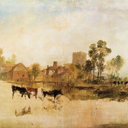 William-Turner-Muehle-und-Kirche-in-Goring