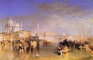 William Turner Venedig vom Canale della Giudecca aus Chiesa di S Maria della Salute Wandbild