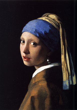 Jan Vermeer Das Maedchen mit dem Perlenohrgehaenge Wandbild