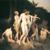 Ferdinand-Georg-Waldmueller-Badende-Frauen-am-Waldbach