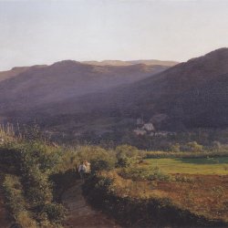 Ferdinand-Georg-Waldmueller-Berglandschaft-mit-Weingarten