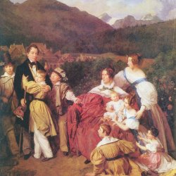 Ferdinand-Georg-Waldmueller-Die-Familie-des-Notars-Dr.-Josef-August-Eltz