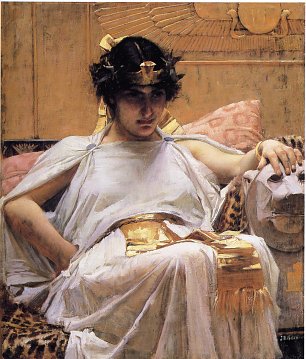 John William Waterhouse Cleopatra Wandbild