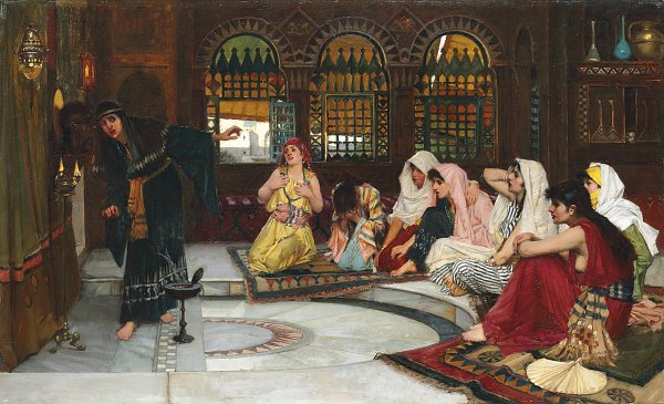 John William Waterhouse Consulting The Oracle Wandbild