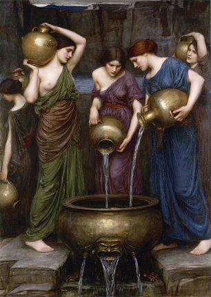 John William Waterhouse Danaides Wandbild