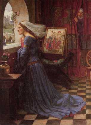 John William Waterhouse Fair Rosamund Wandbild