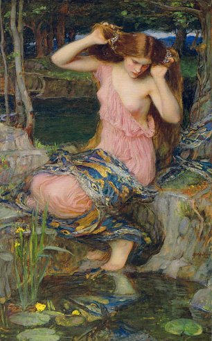 John William Waterhouse Lamia Wandbild