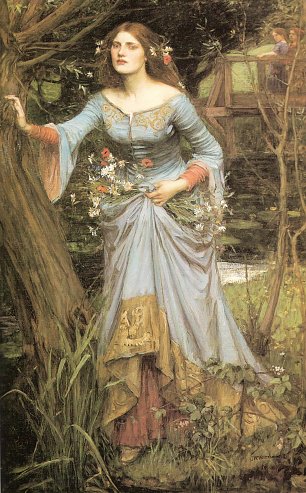 John William Waterhouse Ophelia Wandbild