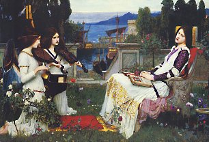 John William Waterhouse St Cecilia Wandbild