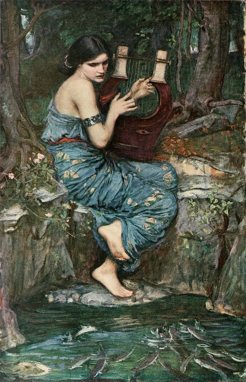 John William Waterhouse The Charmer Wandbild