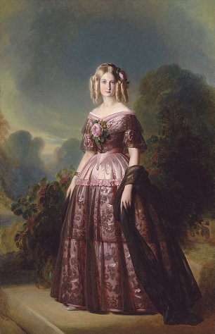 Franz Xaver Winterhalter Herzogin von Aumale Wandbild