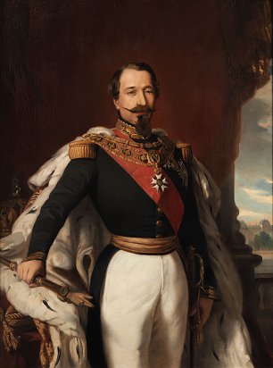 Franz Xaver Winterhalter Napoleon III Wandbild
