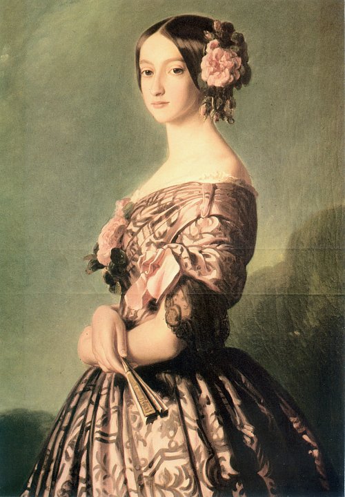 Franz Xaver Winterhalter Prinzessin von Joinville Wandbild