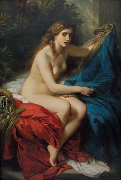 Franz Xaver Winterhalter Susanna und die Aeltesten Wandbild