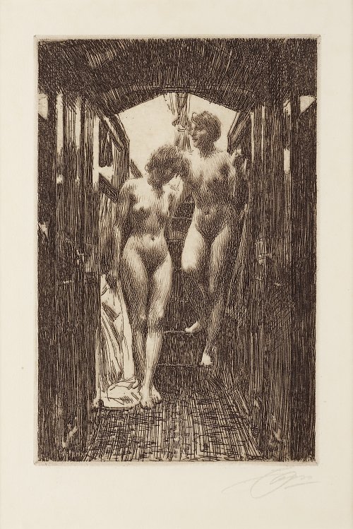 Anders Zorn Cabin Wandbild