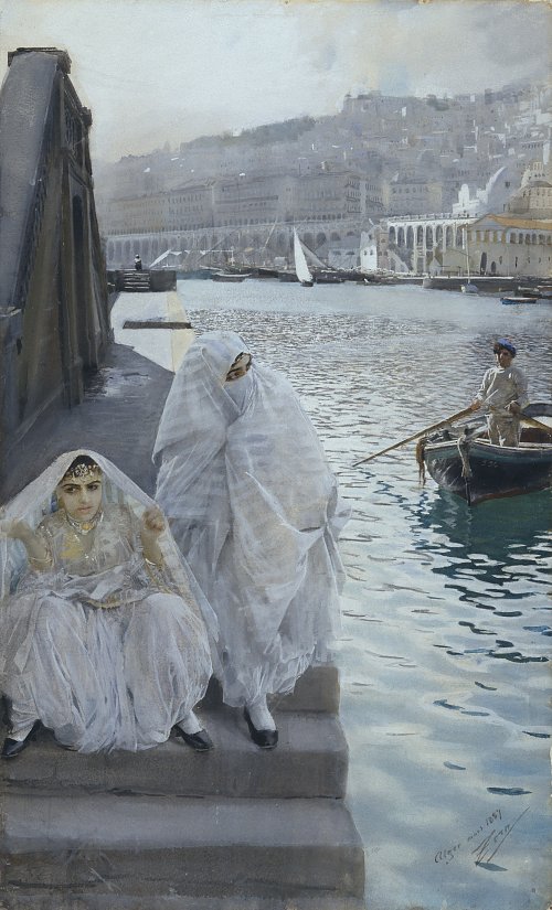 Anders Zorn From Algiers Harbor Wandbild