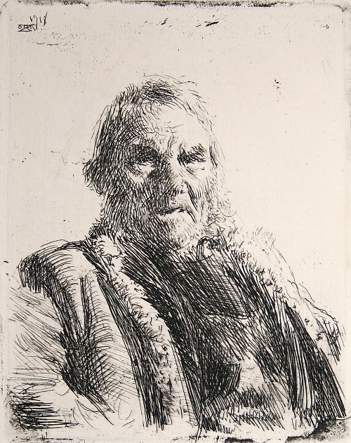Anders Zorn Gammal Knek Wandbild