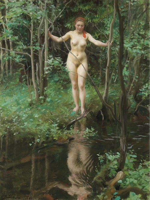 Anders Zorn Ingeborg Wandbild