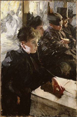 Anders Zorn Omnibus Wandbild