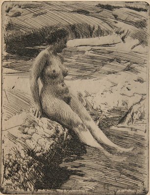 Anders Zorn Sandhamn Wandbild