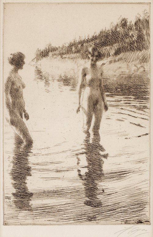 Anders Zorn Shallow Wandbild
