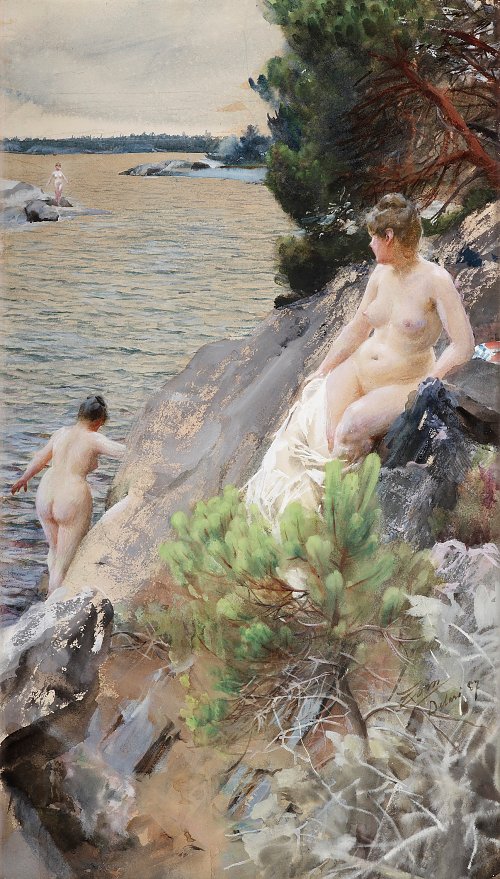 Anders Zorn Sommar Wandbild