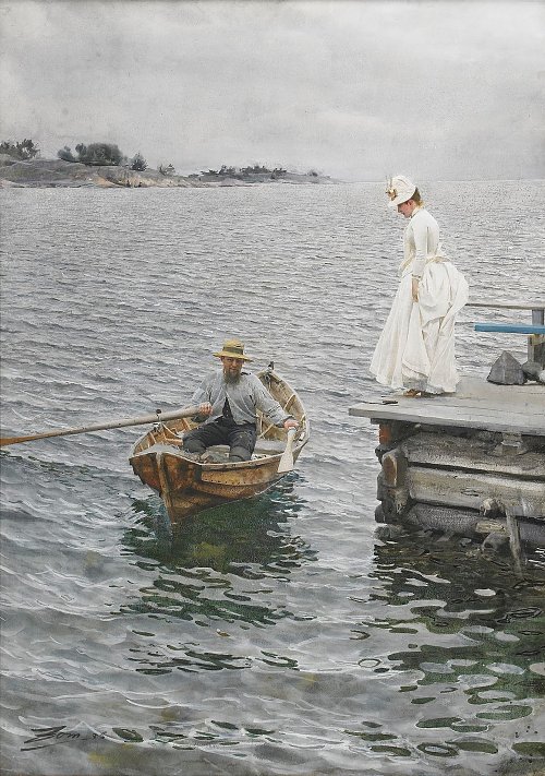 Anders Zorn Sommarnoeje Wandbild