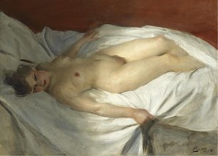 Anders Zorn The Awakening Wandbild