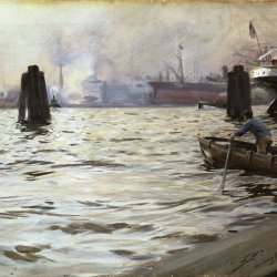 Anders-Zorn-The-Port-of-Hamburg