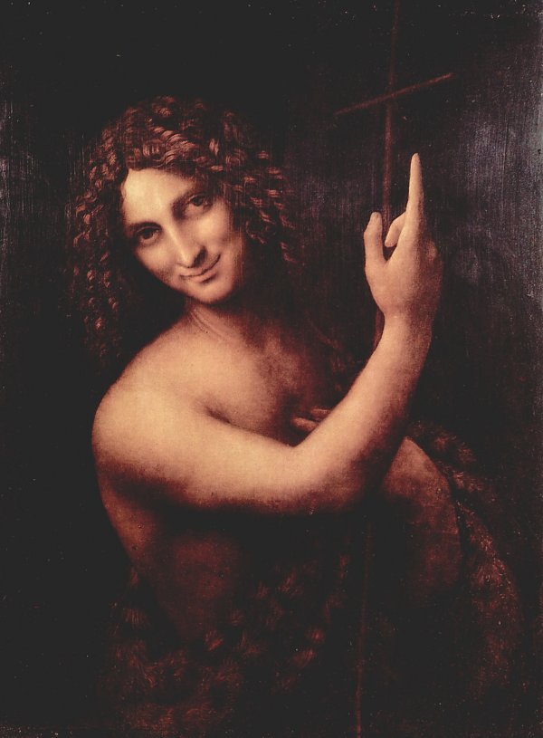 Leonardo Da Vinci Hl Johannes der Taeufer