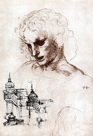 Leonardo Da Vinci Apostel Jacobus Maior Wandbild