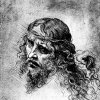 Leonardo-Da-Vinci-Kopf-eines-dornengekroenten-Christus