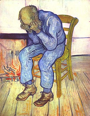 Vincent van Gogh An der Schwelle der Ewigkeit Wandbild