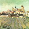 Vincent-van-Gogh-Blick-auf-Saintes-Maries