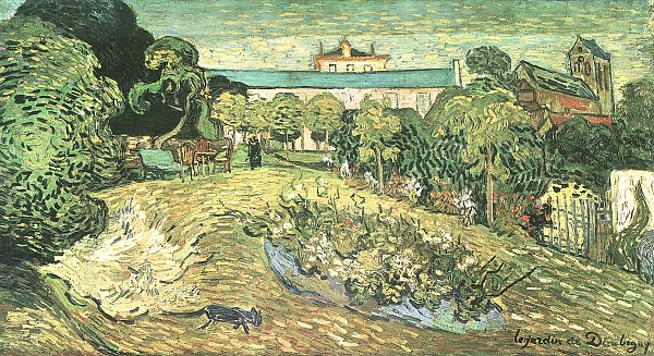 Vincent van Gogh Der Garten von Daubigny Wandbild