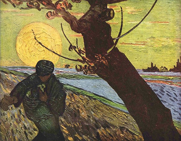 Vincent van Gogh Der Saemann 2 Wandbild