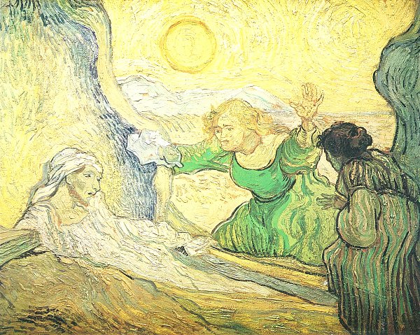 Vincent van Gogh Die Auferweckung des Lazarus Wandbild