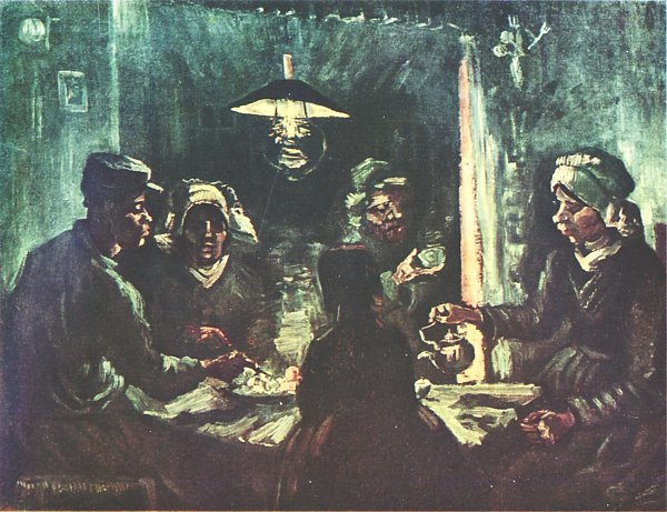 Vincent van Gogh Die Kartoffelesser 2 Wandbild