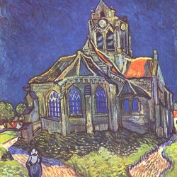 Vincent-van-Gogh-Die-Kirche-von-Auvers