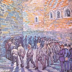 Vincent-van-Gogh-Die-Runde-der-Gefangenen