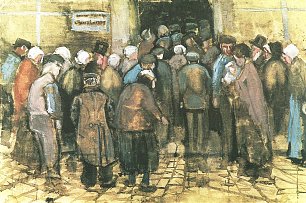 Vincent van Gogh Die Staatslotterie Wandbild