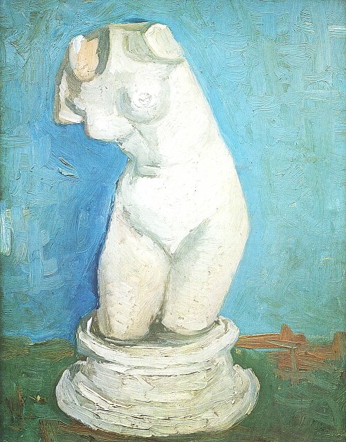 Vincent van Gogh Gipstorso weiblich Wandbild